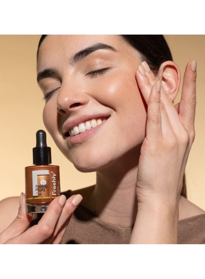 Freshly Sunrise Drops Serum Facial Bronzer with Vitamin C 28ml - Image 2