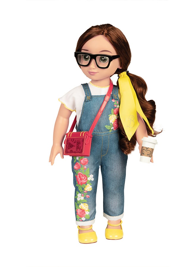 ديزني إيلي دول بيلي كوشين مستوحاة من اللون الأحمر الداكن 18 بوصة - Image 2