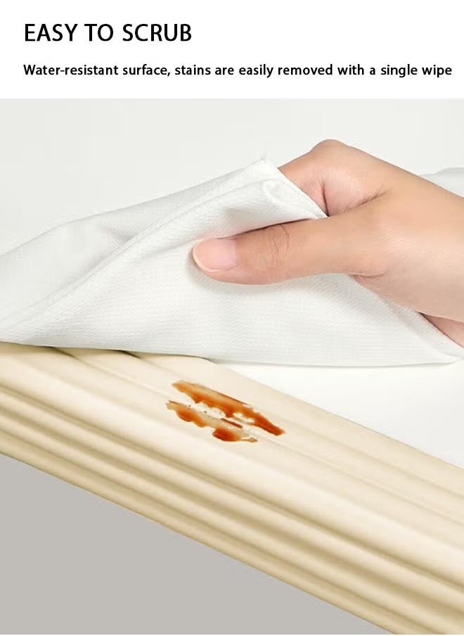 Generic - Foam Safety Strips for Baby Kid, Child Bumper Strips, Anti-Bump Protectors, Table Chair Wall Sharp Corner Protection, 2M Safety Edge Protection Strip, Wider, Thicker for Table, Furniture,Sharp Edge - Image 1