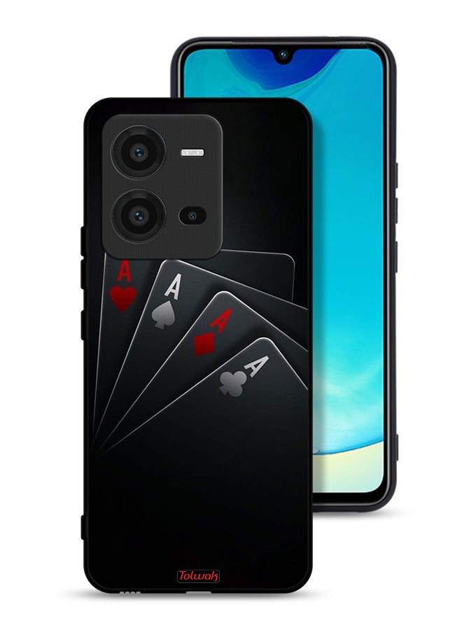 Tolwak Vivo V25 5G Protective Case Cover Cards A - Image 1