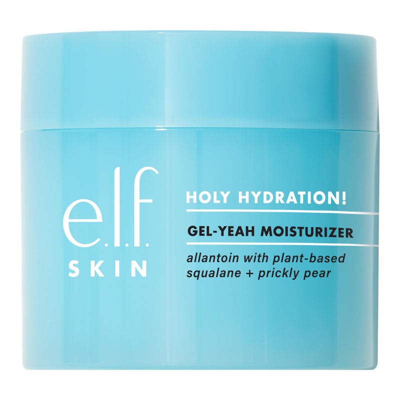 elf SKIN Holy Hydration GelYeah Moisturizer Lightweight Moisturizer For Plump Hydrated Skin Infused With Squalane Vegan  Crueltyfree