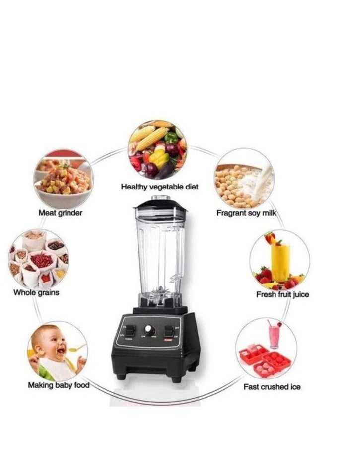 SILVER CREST SilverCrest Multi Blender Mixer Juicer Food Professional With Smart 15 Timer Speed Quick Arrow/4500W/Multicolour  - Image 3