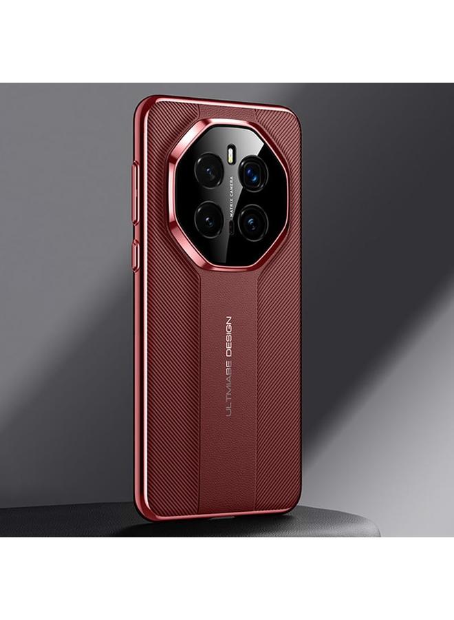 Zaboon Case For Honor Magic7 Pro Imitation Ultimate Design Plain Leather Phone Case - Image 1