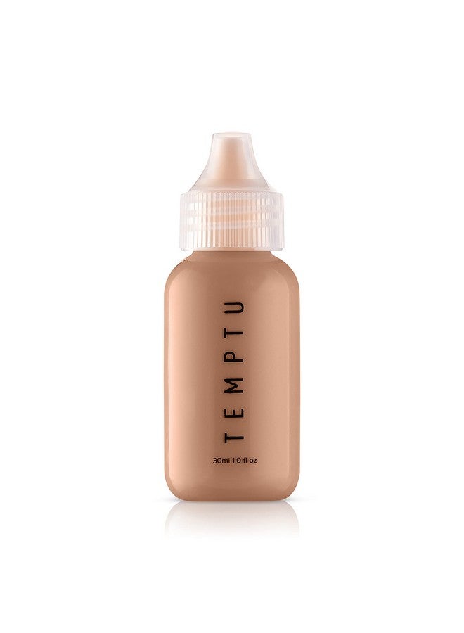 TEMPTU S/B Silicone-Based Airbrush Foundation: Professional Long-Wear Liquid Makeup, Sheer To Full Coverage For A Hydrated, Healthy-Looking Glow & Luminous, Dewy Finish On All Skin Types, 006 Toffee, 1 Fl Oz - Image 1