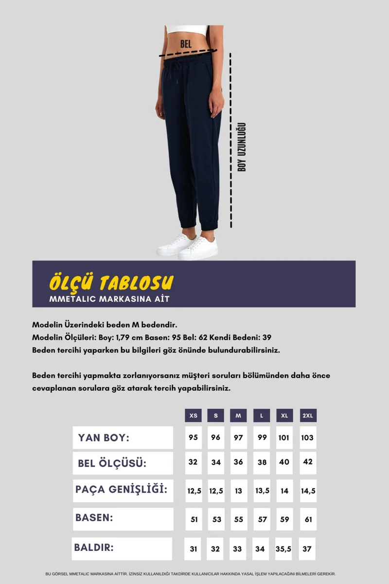 mmetalic Women's Anthracite Cotton Thick Leg Elastic High Waist Casual Jogger Sweatpants