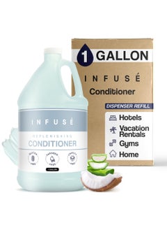 1-Shoppe All-in-Kit 1-Shoppe All-in-Kit H2O Tropical Infuse Hotel Conditioner | 1 Gallon | For Hospitality & Vacation Rentals to Refill Dispensers | (Single Gallon) 