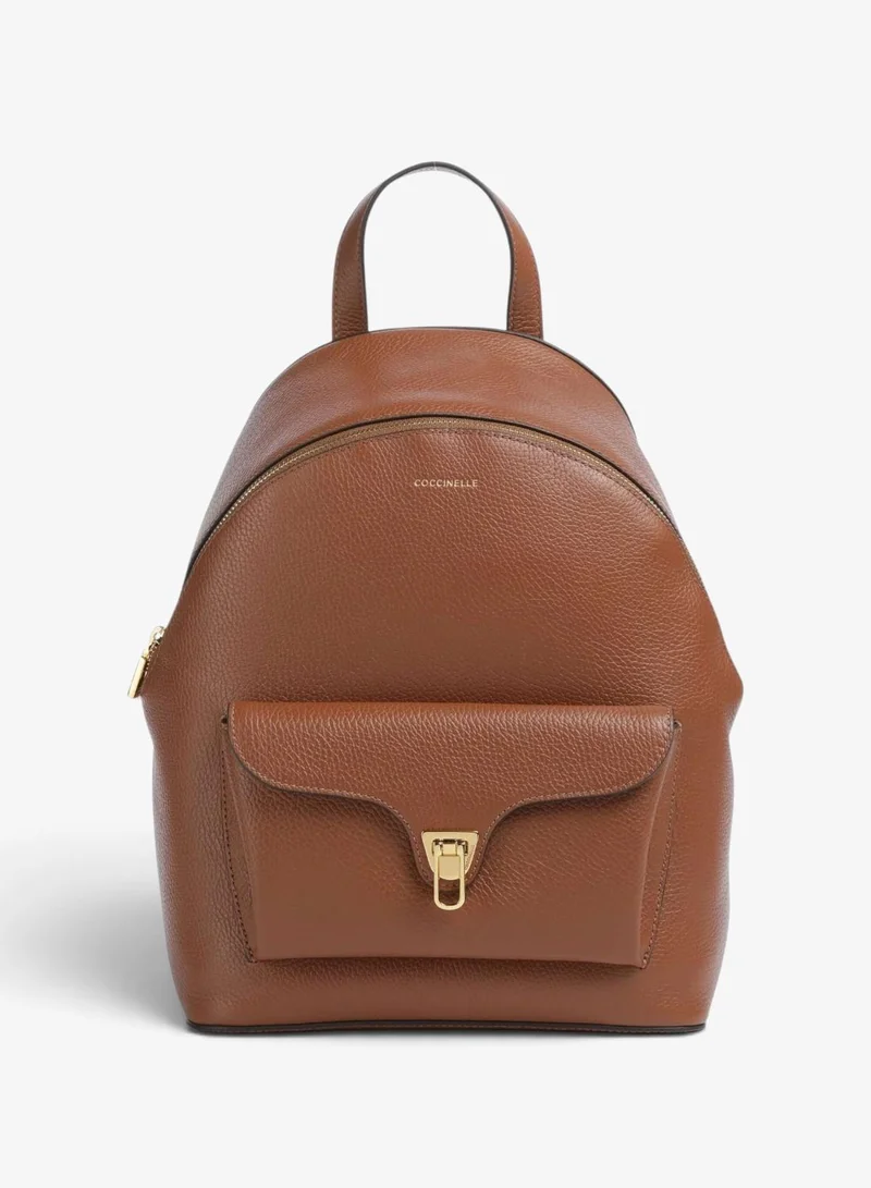 Beat Generation Leather Backpack