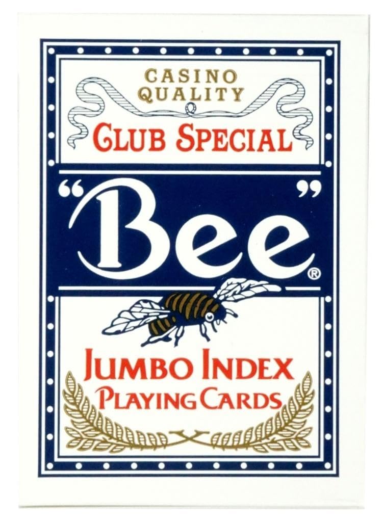 Bee Jumbo Index Playing CardsColors May Vary - Image 2