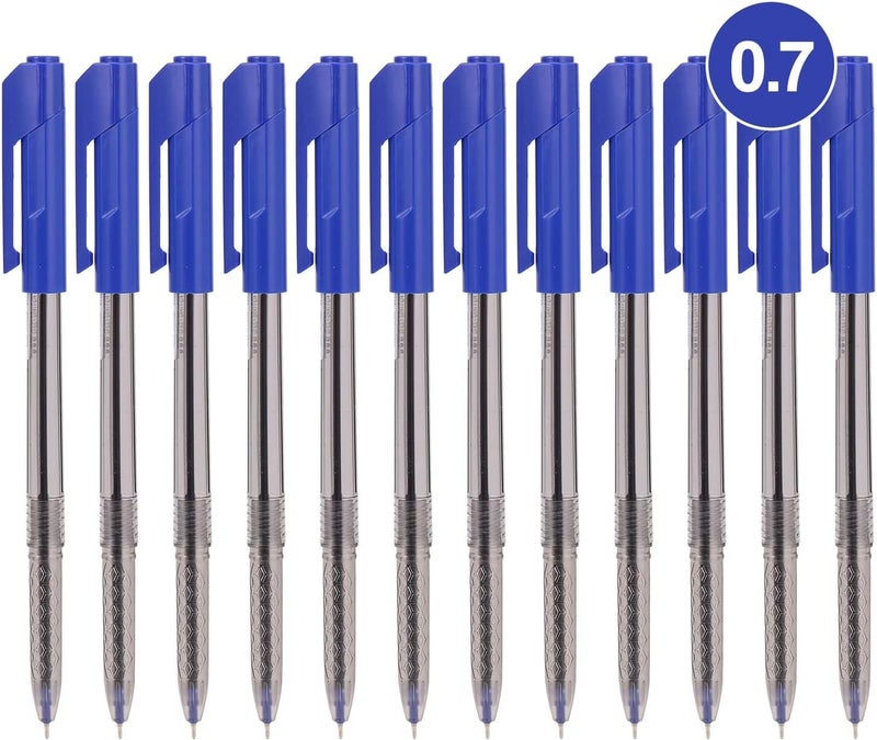 Deli Arrow 0.7Mm Mini Tip Ball Point Pen, Blue - Image 2