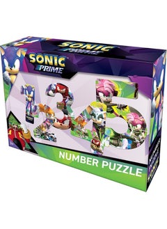 SONIC Number Puzzle 20 Pieces 