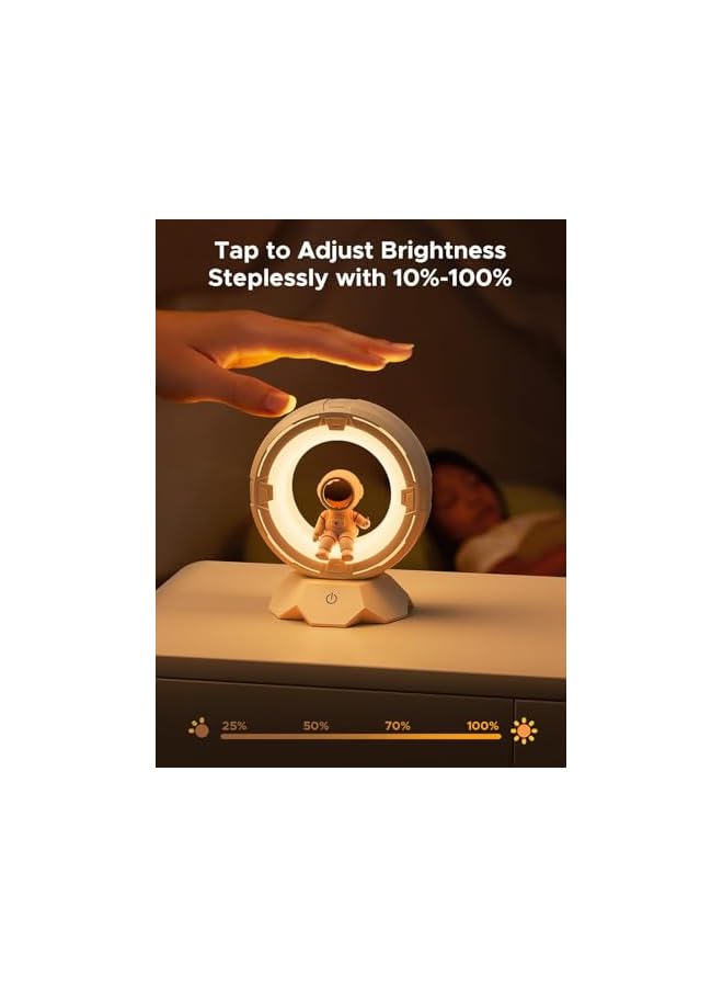 The Bros Night Light for Kids, Space Toddler Night Light for Boys and Girls, Rechargeable Night Light for Baby Nursery, Portable Night Lamp with 3 Lighting Modes, Cute Room Decor - Image 3