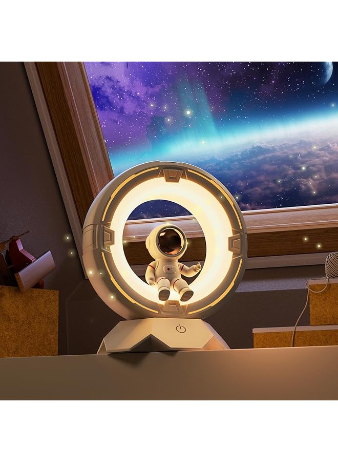 The Bros Night Light for Kids, Space Toddler Night Light for Boys and Girls, Rechargeable Night Light for Baby Nursery, Portable Night Lamp with 3 Lighting Modes, Cute Room Decor - Image 1