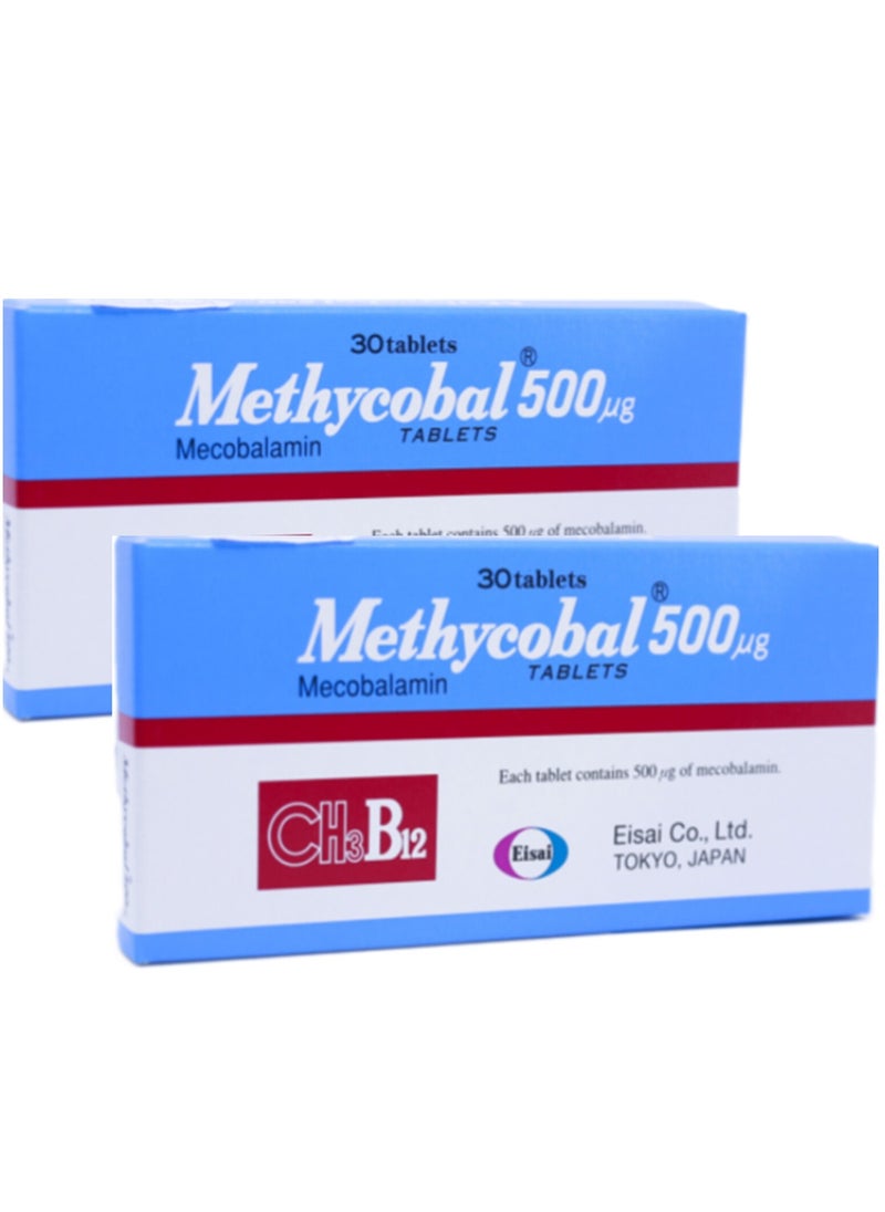eisai (PACK OF 2) Methycobal 500 30 Tabs  - Image 1