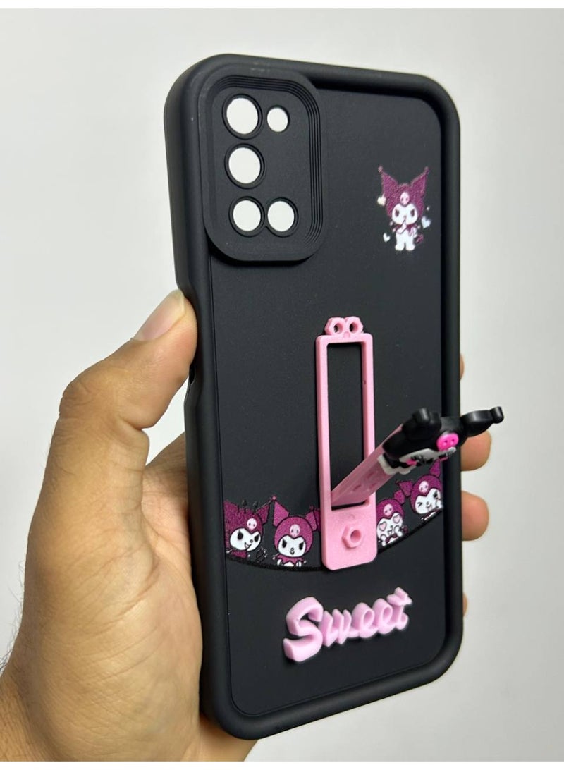 New cartoon design back cover with the word "Sweet" on it, compatible with Oppo A52, A72, and A92 phones. - Image 1
