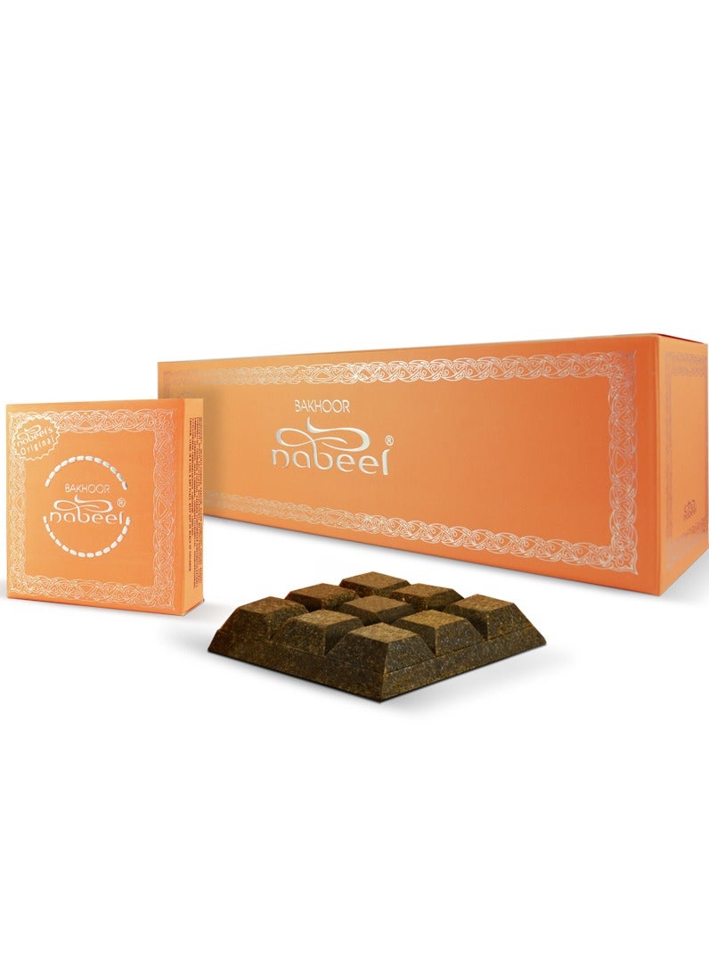 Nabeel Bakhoor Beautiful Smelling Popular Oudh, Incense Solid Perfume 40gm (Pack of 12) - Image 1
