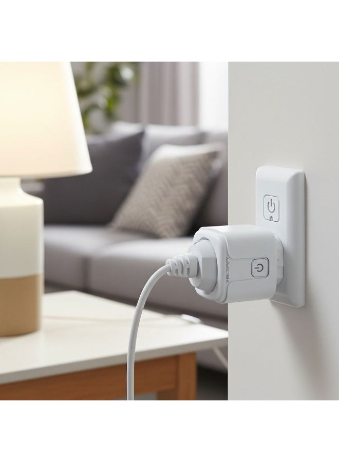 VOLTAFY Smart Plug Wi‑Fi Smart Plug Socket – Remote Home Appliance Operation, Automatic Scheduling, Energy Saving, Easy Installation and Use, Suitable for All Electrical Appliances - Image 2