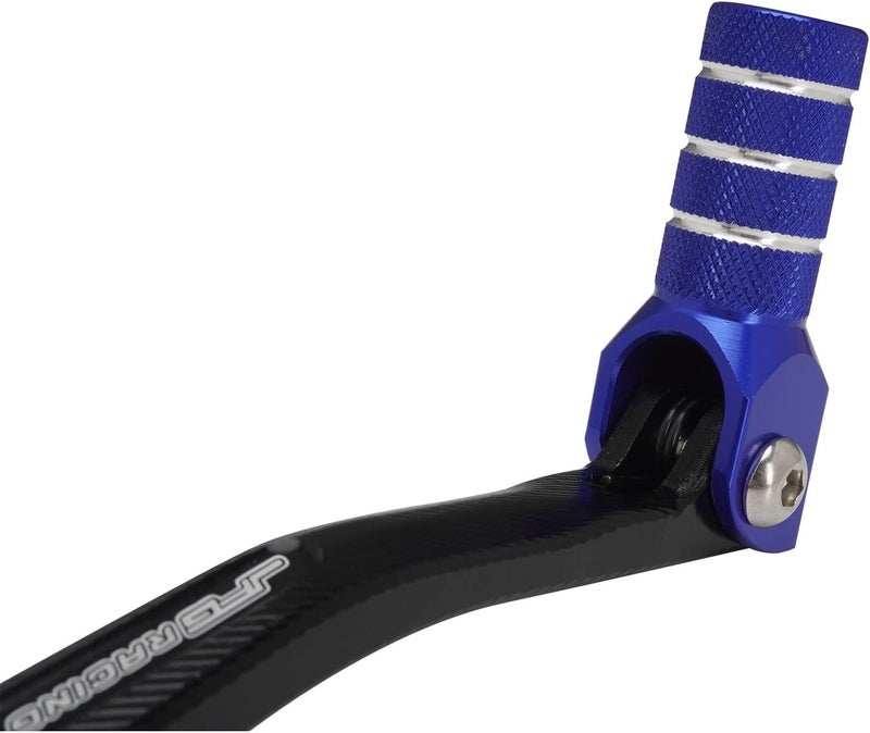 Vepagoo JFG RACING Motorcycle Folding Gear Shifter Shift Lever + Dirt Bike Foot Pegs CNC Universal for 50cc - 125cc Bikes - Blue - Image 4