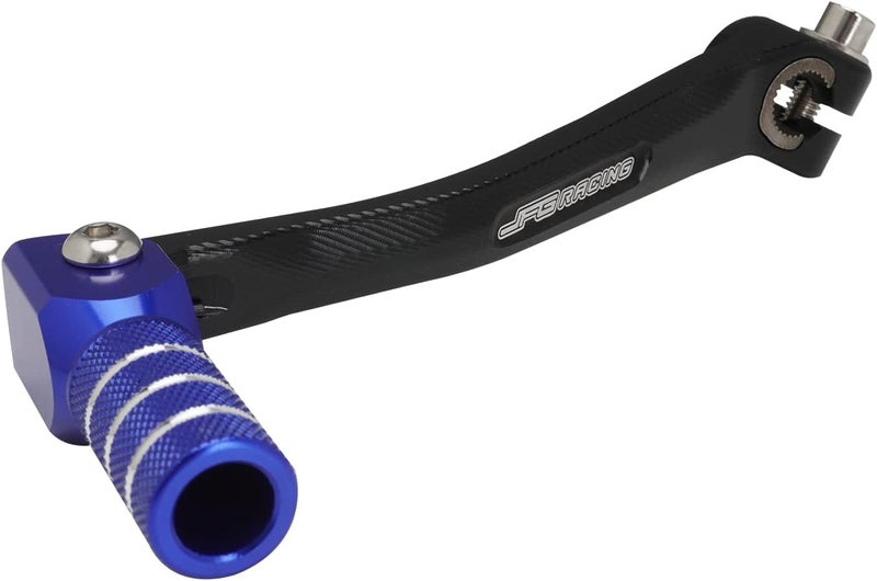 Vepagoo JFG RACING Motorcycle Folding Gear Shifter Shift Lever + Dirt Bike Foot Pegs CNC Universal for 50cc - 125cc Bikes - Blue - Image 2