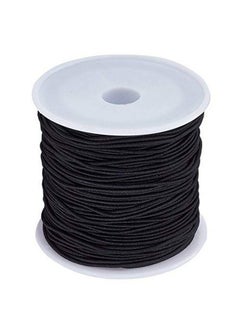 وانكو سلك مطاطي 1.0 مم، 110 ياردة (أسود)  - Image 1