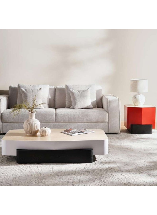 Pan Home Coffee Table Natural & White - Image 5