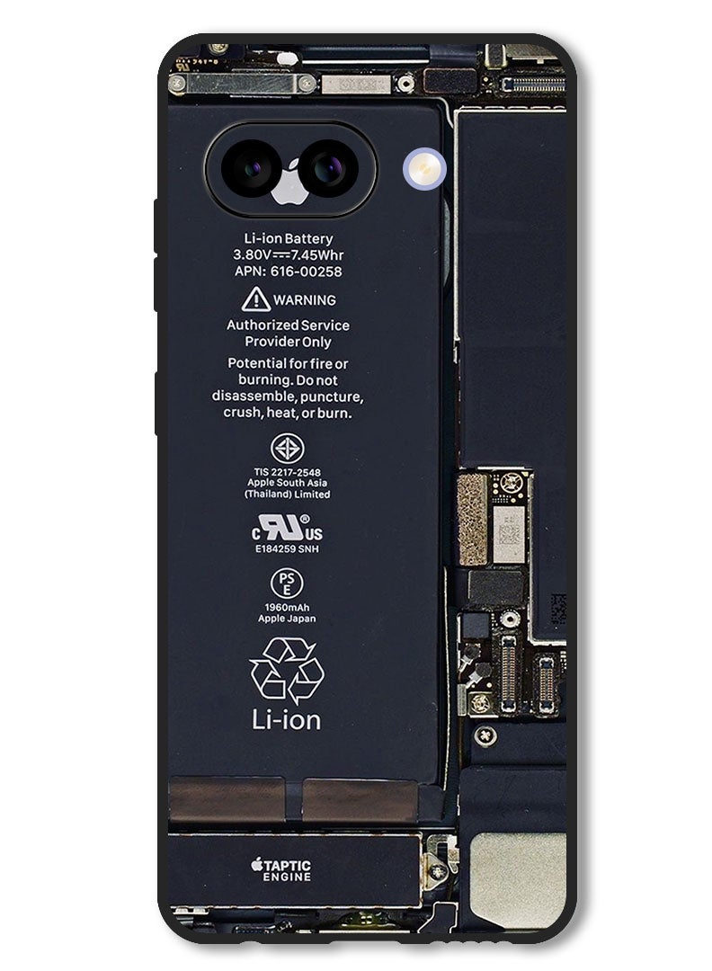 Theodor Case Compatible with Google Pixel 9A Protection Shockproof Bumper Cover Phone Inside - Image 1