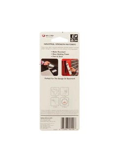 Velcro 2-Piece Industrial Strength Strips Black 10.6 x 1.333 x 18.745 cm 90199  - Image 4