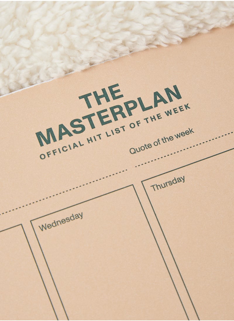 Typo Stationery A4 Plan Ahead Latte Heritage Master P  - Image 3