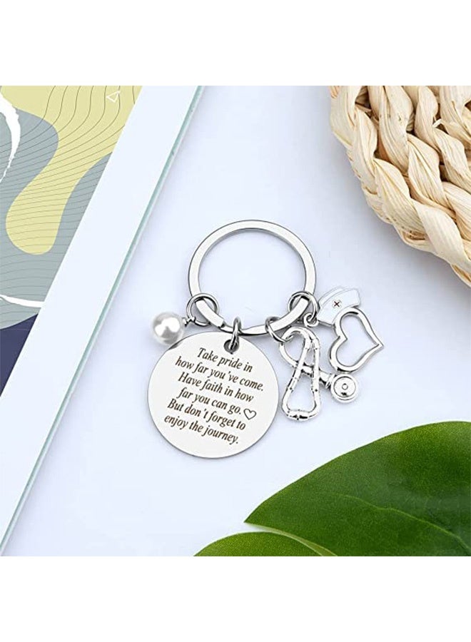 Peachjoy Nurse Gifts For Women Keychains Nurses Week Gifts Nursing Graduation Gift Nurse Practitioner Gifts - Image 4