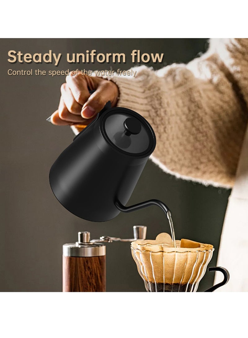 Hihonor kettle,304 Stainless Lid One Tea Water One Click Stainless Temperature Lid Handle And Boiler With Steel Water Click 92℃ Display With Handle Stainless Steel Water Boiler Auto Shut One Lid Tea  - Image 3