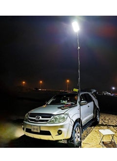 Houmt Camping Light LED 800W Telescopic Fishing Rod with Remote Control 360 Degree Camping Lantern LED Flashlights For Fishing Garden Events and Emergency Car repair  - Image 5