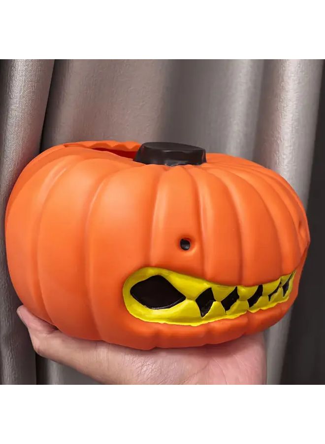 Orange Halloween Pumpkin Cartoon Tissue Box Holder Fun Gift For Kitchen Living Room - Image 5