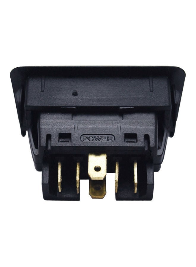 MUNTAQI Green LED Light Car Electric Power Window on Switch - Image 2