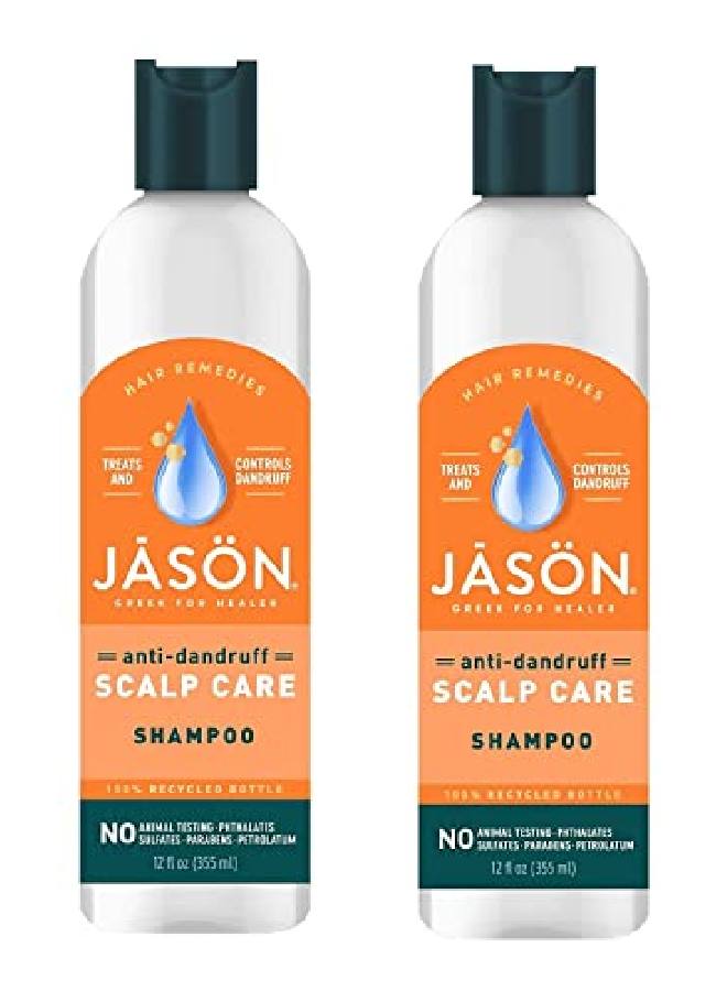 Jason Dandruff Relief Treatment Shampoo 12 Oz (Pack Of 2) - Image 1