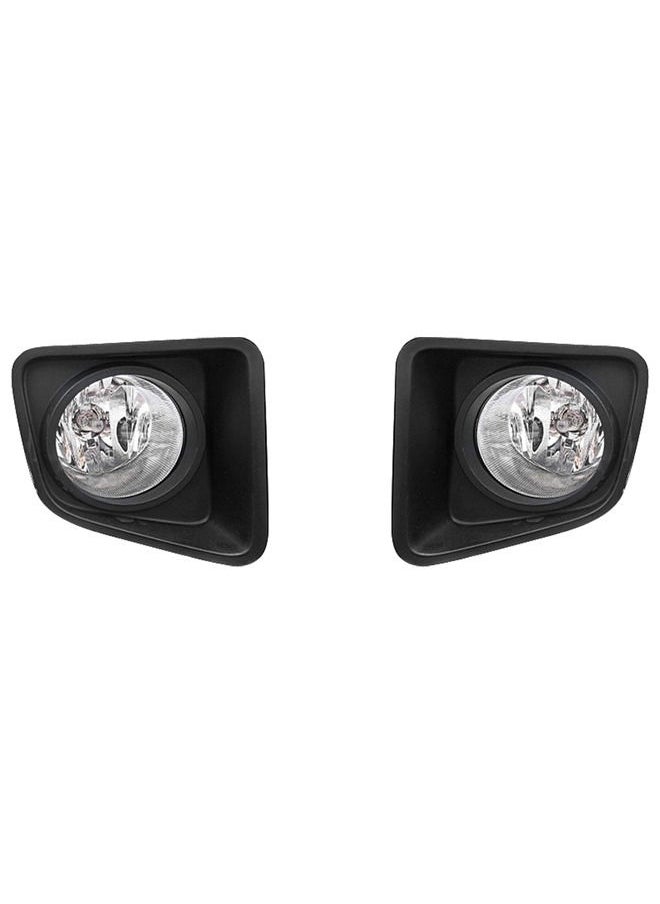 DLAA - DLAA Pack of 2 TY558 Fog Lamps Suitable for Tundra 2014-on with Wires and Switch - Image 1