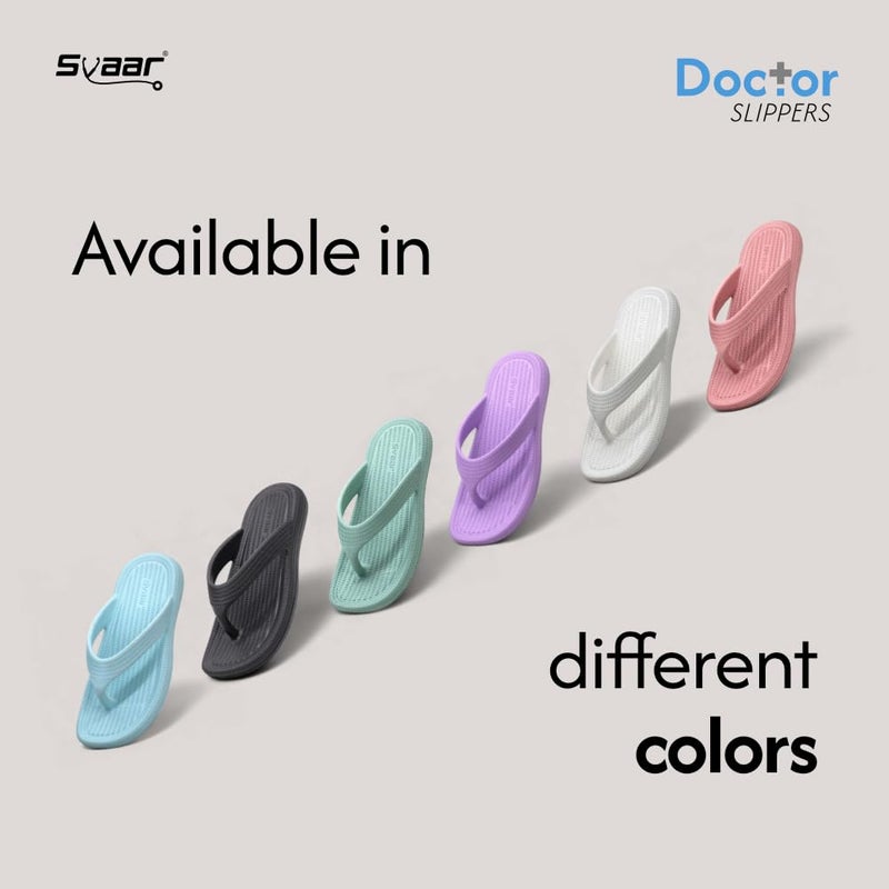 SVAAR صنادل سفاار النسائية الطبية المضادة للانزلاق خفيفة الوزن والمريحة - Image 5