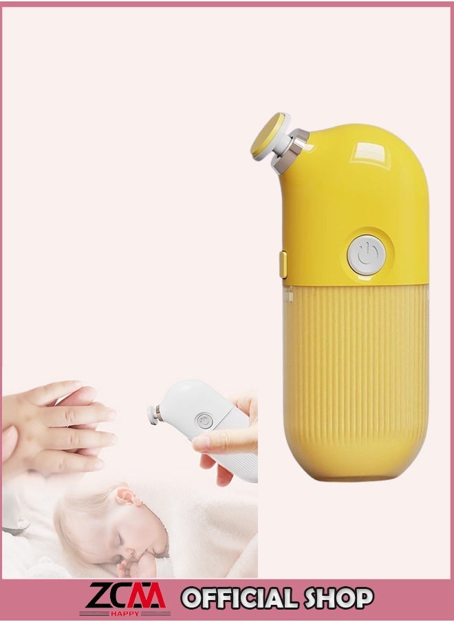 ZCM-HAPPY Electric Nail Polisher And Multi Function Nail Clippers Set With Rechargeable Battery  - Image 1
