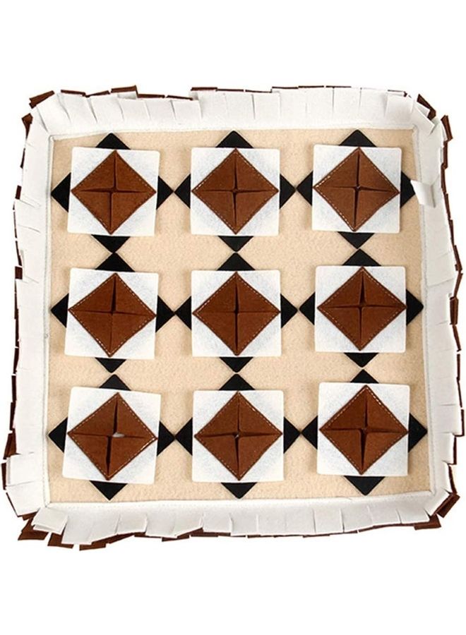 NIBEMINENT Pet Brain Games Snuffle Mat Multicolour - Image 1