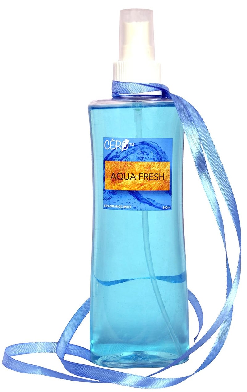 Cero CERO  100 Organic AQUA FRESH Fragrance MIST No Gas 200ml - Image 1