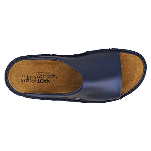 NAOT Women's Rome Sandal Polar Sea Leather 8-8.5 M US - Image 3