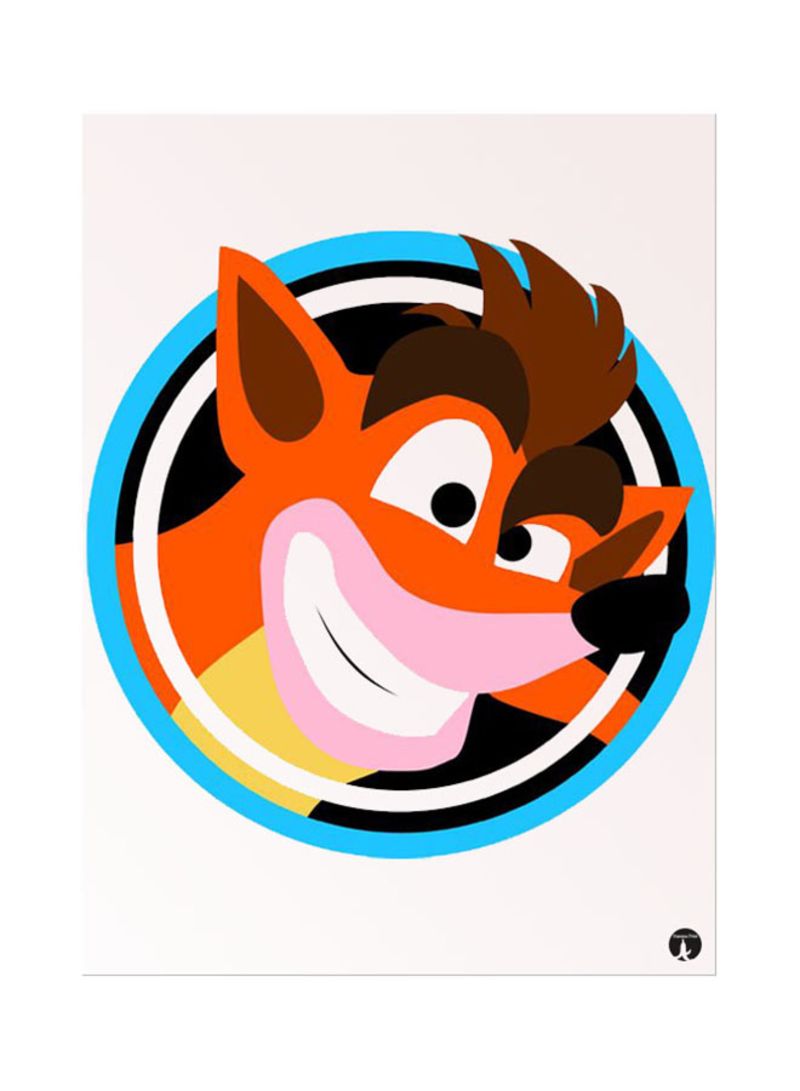 The Video Game Crash Mouse Pad Beige.