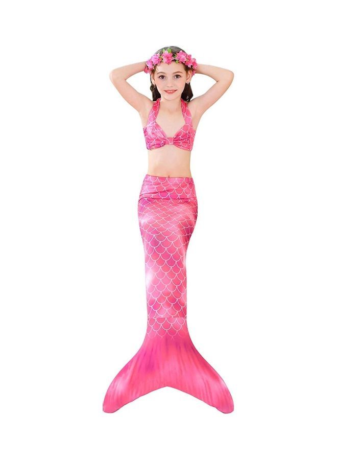 NIBEMINENT Mermaid Tail Swimming Costume 120cm - Image 5