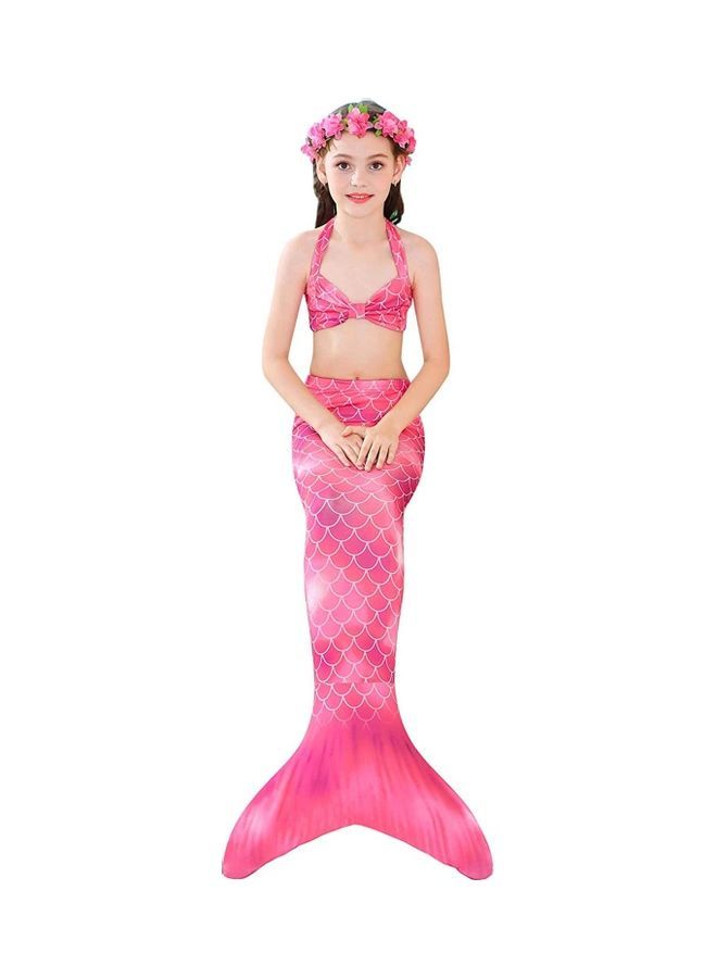 NIBEMINENT Mermaid Tail Swimming Costume 120cm - Image 4