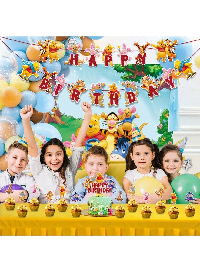 Seyal لوازم حفلة عيد الميلاد بموضوع ويني ذا بوه - زينة عيد الميلاد. - Image 5