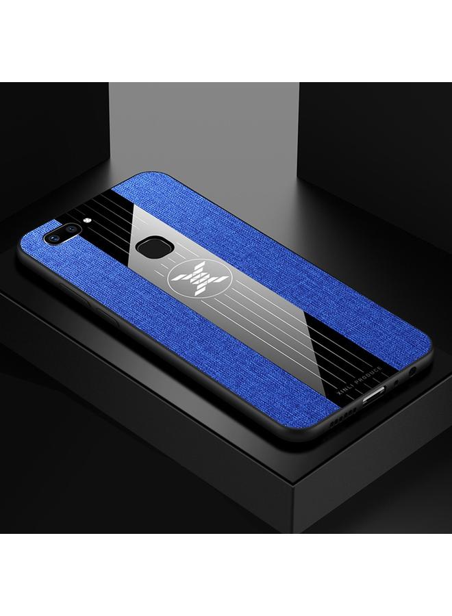 Case For Vivo X20 Stitching Cloth Texture Shockproof TPU Protective Case