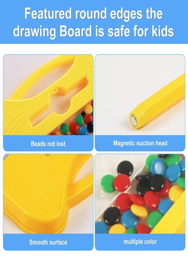 Little B Magnetic Magpad Dot Drawing Board Art Game Toy for Kids. (Color as Per Stock) - Image 4