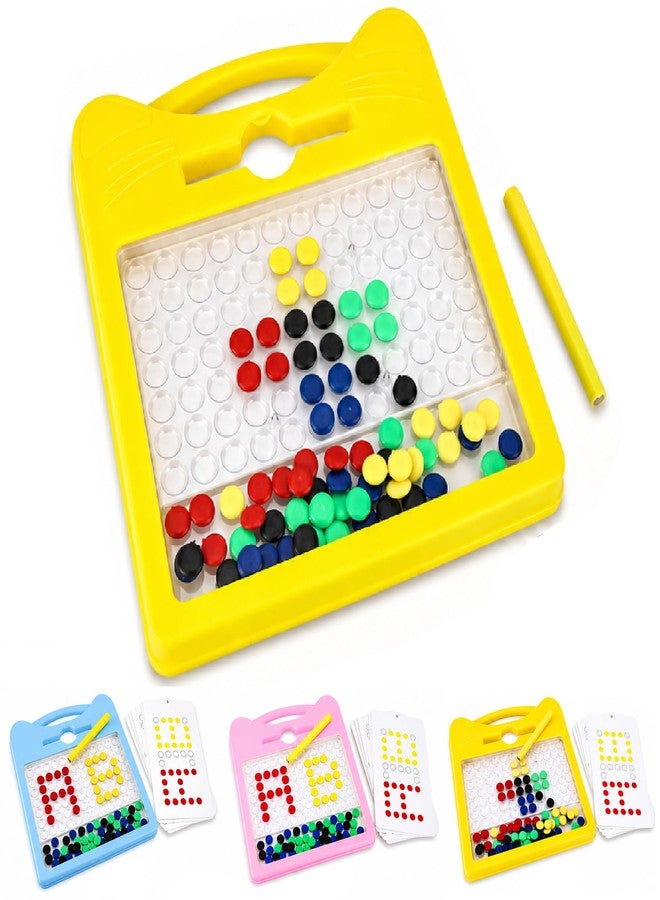 Little B Magnetic Magpad Dot Drawing Board Art Game Toy for Kids. (Color as Per Stock) - Image 1