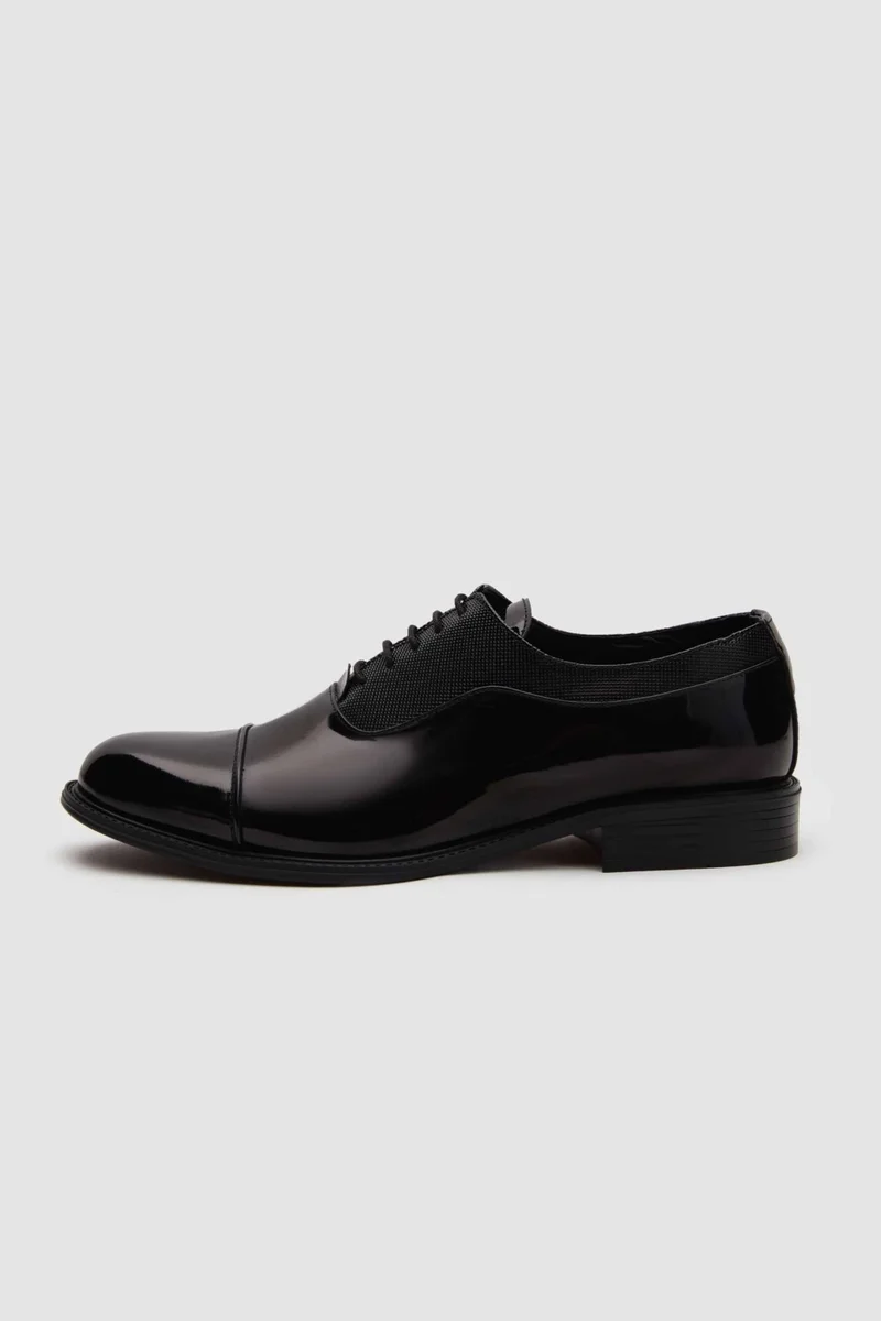 D'S DAMAT D'S Groom Black Classic Tuxedo Shoes