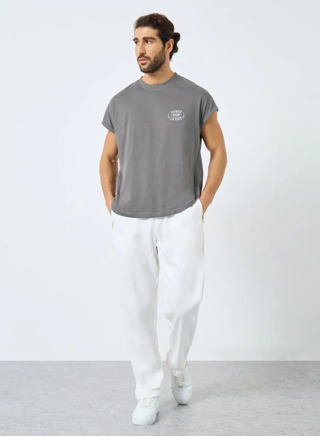 Styli Active Statement Training Drop Armhole Tank