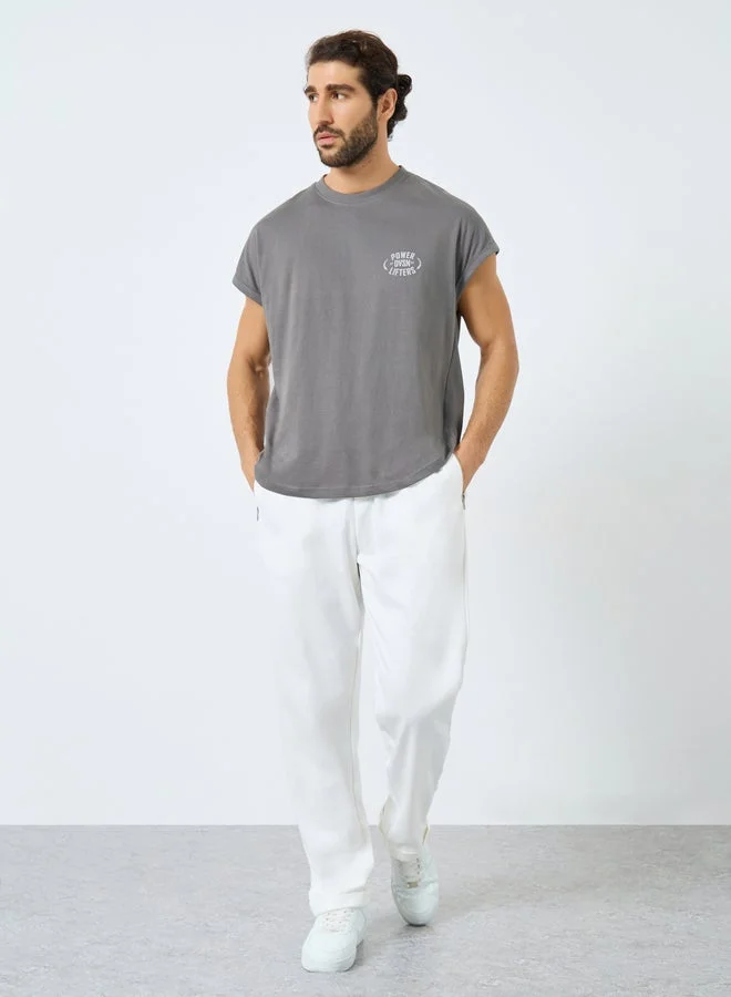 Styli Active Statement Training Drop Armhole Tank