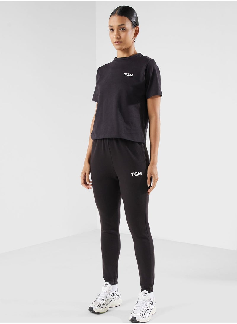 The Giving Movement - Fitted Sweatpants - Image 1